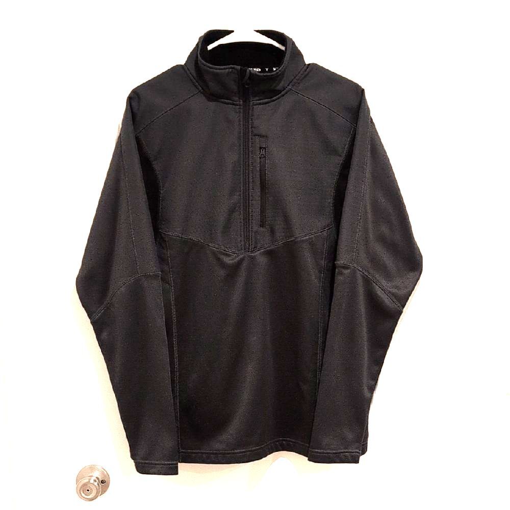 King's Black Quarter-Zip Pullover Jacket